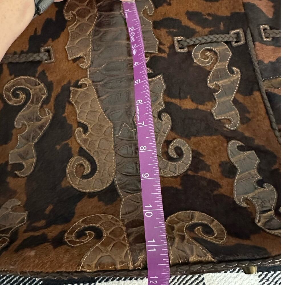 Marc & Marc By Sharif Brown Genuine Leather Cowhi… - image 7